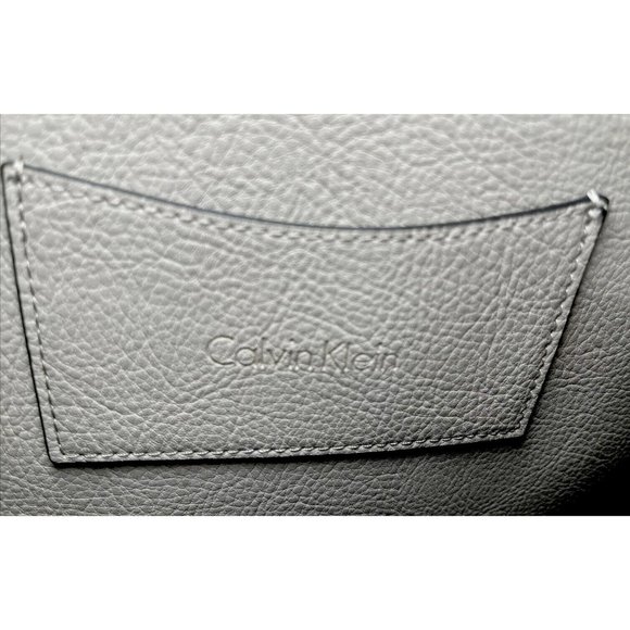 Calvin Klein Light Beige Faux Leather Backpack - Picture 15 of 15